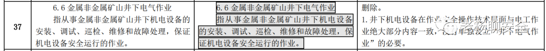 删除防爆电气作业，高压电工可从事低压电工作业…《特种作业目录》公开征求意见！插图6