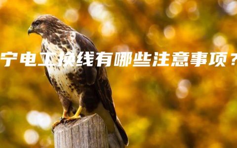 南宁电工换线有哪些注意事项？